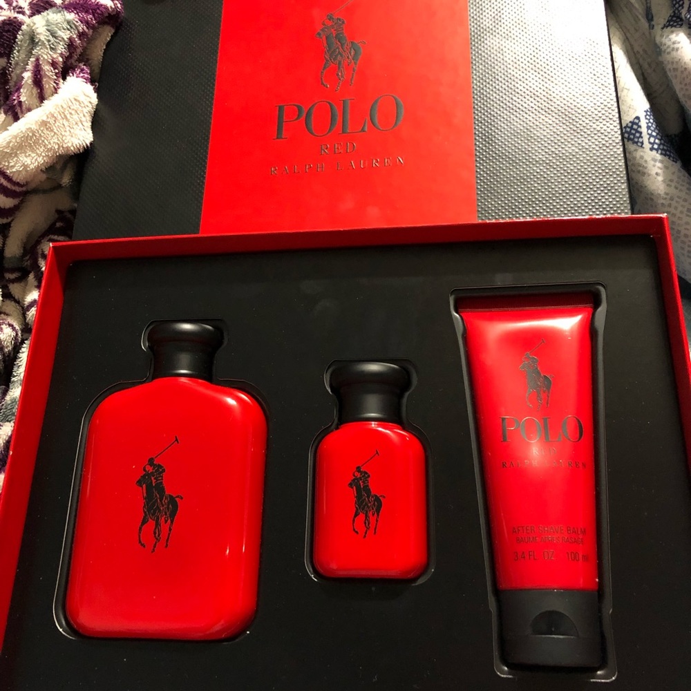 Polo Red Men’s Cologne Set